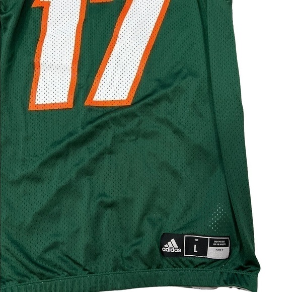 Miami Hurricanes Adidas Football Shirt Jackson 17 - Picture 4 of 9